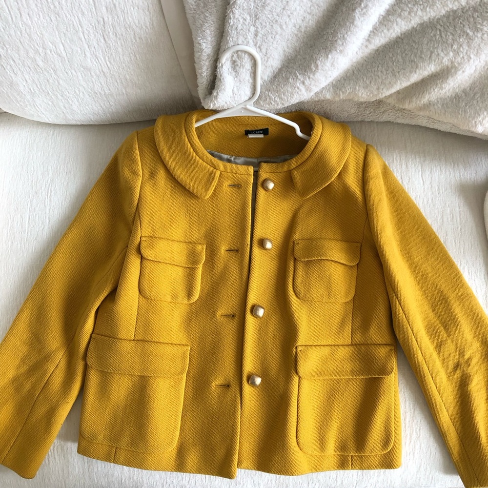 J. Crew Buttercup Yellow Jacket